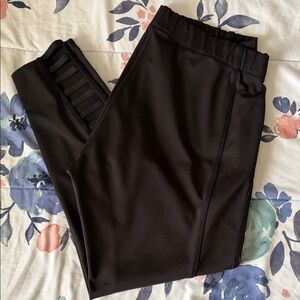 Black Joggers with Elastic Waistband